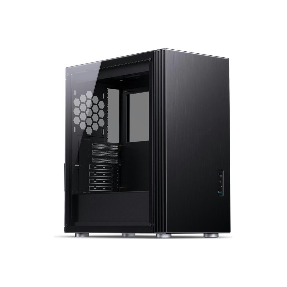 A large main feature product image of Jonsbo U6 ATX Case - Black