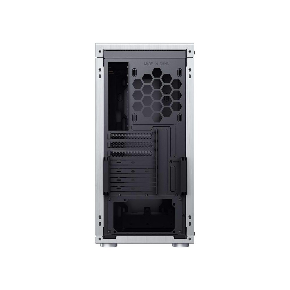 A large main feature product image of Jonsbo U6 ATX Case - Silver