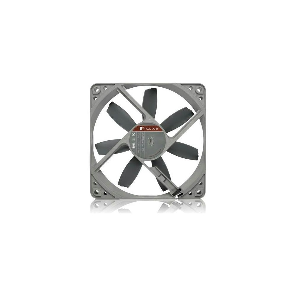 A large main feature product image of Noctua NF-S12B REDUX-1200 120mm x 25mm 1200RPM Cooling Fan
