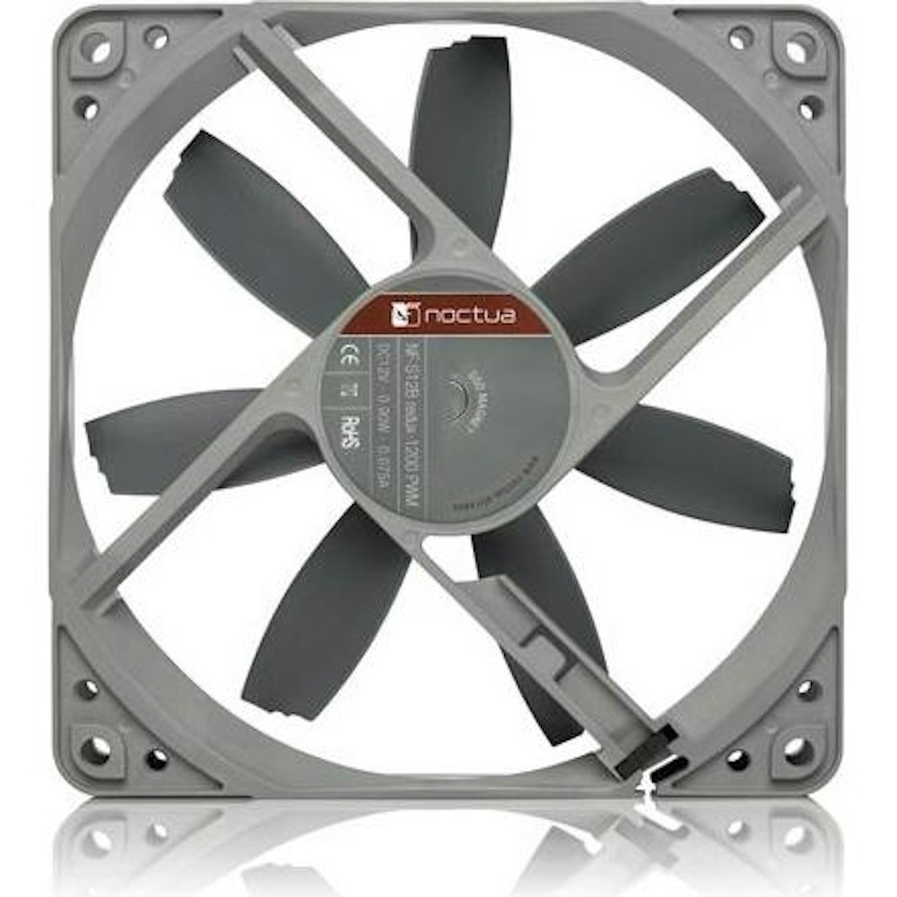 A large main feature product image of Noctua NF-S12B Redux PWM - 120mm x 25mm 1200RPM Cooling Fan