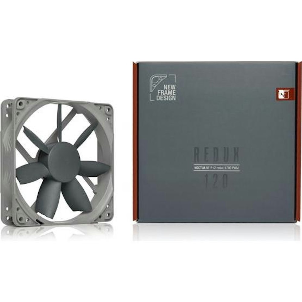 A large main feature product image of Noctua NF-S12B Redux PWM - 120mm x 25mm 1200RPM Cooling Fan