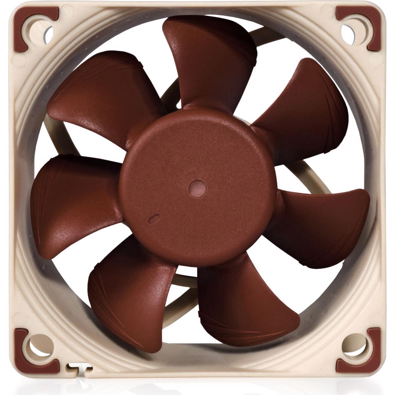 A large main feature product image of Noctua NF-A6x25 FLX - 60mm x 25mm 3000RPM Cooling Fan