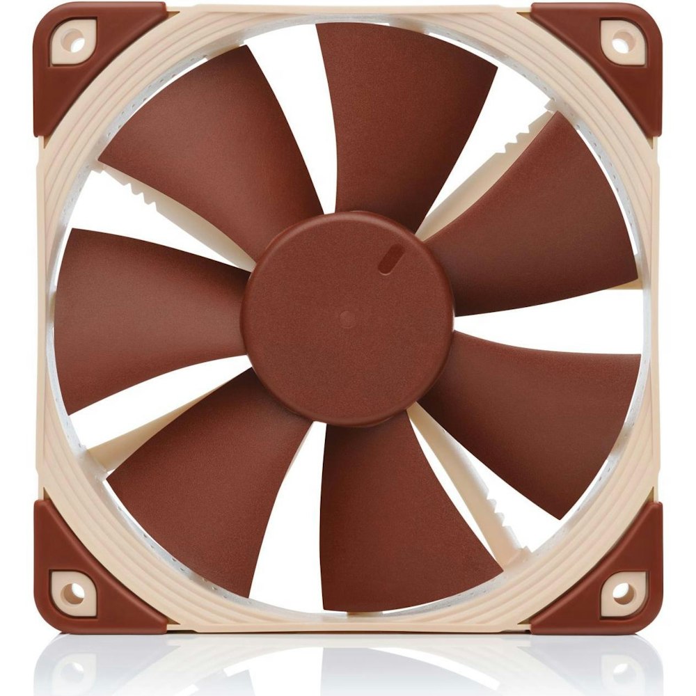 A large main feature product image of Noctua NF-F12 PWM - 120mm x 25mm 1500RPM Cooling Fan