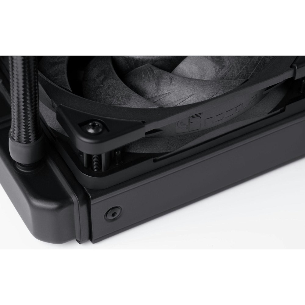 A large main feature product image of Noctua NA-SAVG1 Chromax Black - Anti Vibration Fan Gaskets (3 Pack)