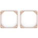 A product image of Noctua NA-IS1 - Inlet Side Spacers for Noctua Fans (2 Pack)