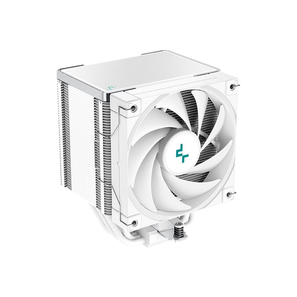 A large main feature product image of DeepCool AK500 CPU Cooler - White