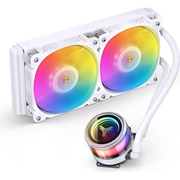 Product image of Jonsbo Light Drum 240mm ARGB White AIO CPU Liquid Cooler - Click for product page of Jonsbo Light Drum 240mm ARGB White AIO CPU Liquid Cooler