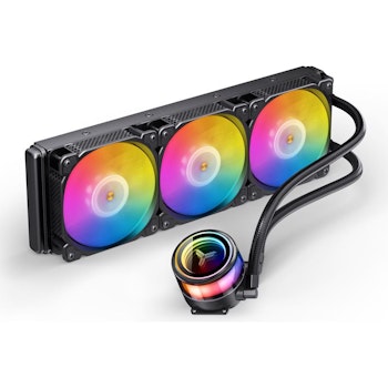 Product image of Jonsbo Light Drum 360mm ARGB Black AIO CPU Liquid Cooler - Click for product page of Jonsbo Light Drum 360mm ARGB Black AIO CPU Liquid Cooler
