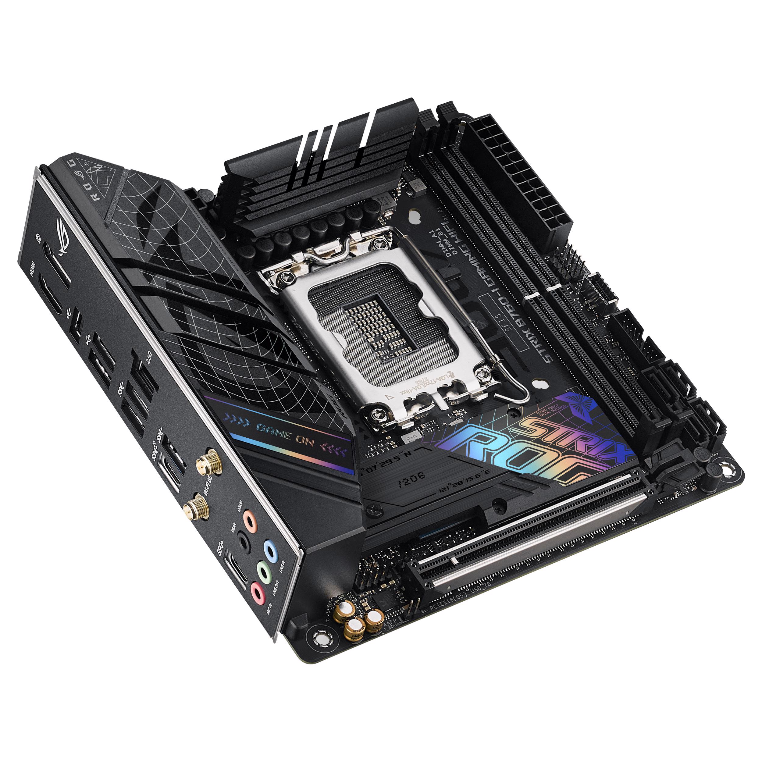 Buy Now | ASUS ROG Strix B760-I Gaming WIFI LGA1700 DDR5 MITX Desktop ...