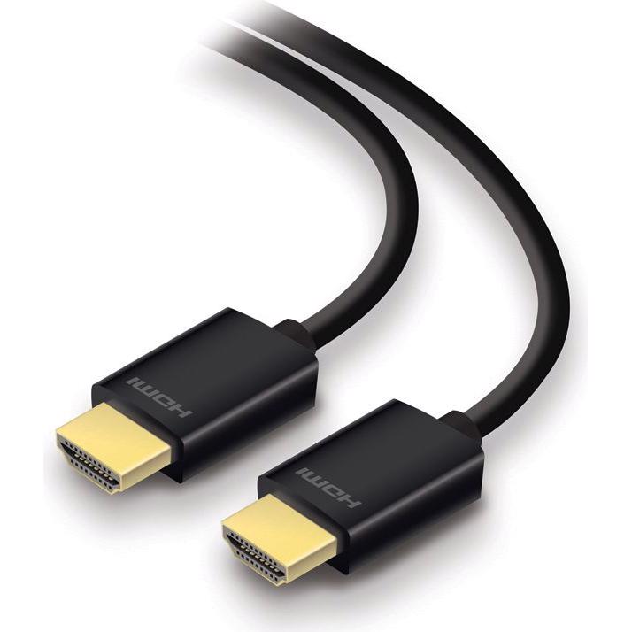 A large main feature product image of ALOGIC 1m CARBON SERIES COMMERCIAL High Speed HDMI Cable with Ethernet - Male to Male