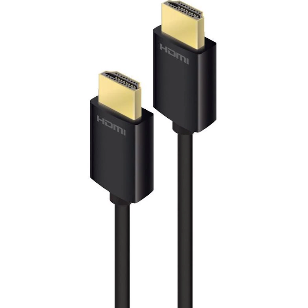 ALOGIC 1m CARBON SERIES COMMERCIAL High Speed HDMI Cable with Ethernet - Male to Male
