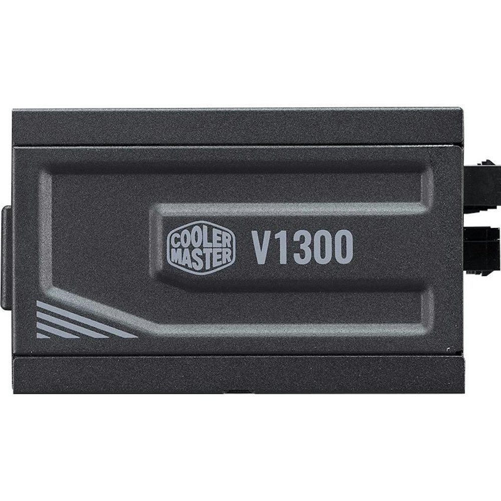 A large main feature product image of Cooler Master V1300 1300W Platinum PCIe 5.0 SFX Modular PSU