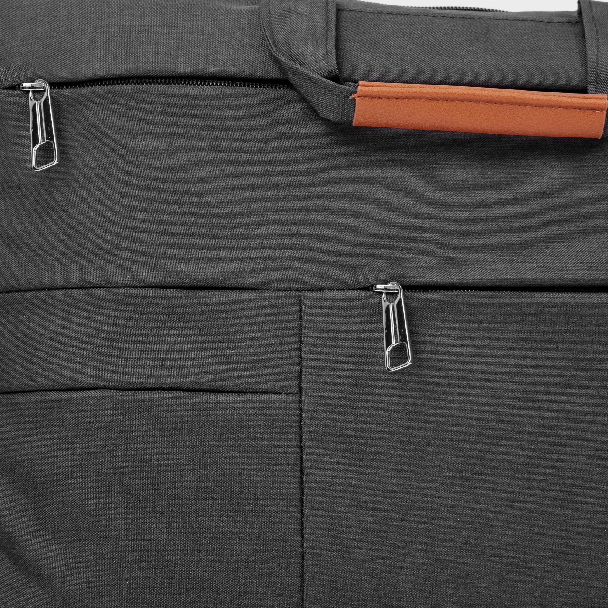 A large main feature product image of Fixita Vast Metro 17.3" Black Messenger Notebook Bag