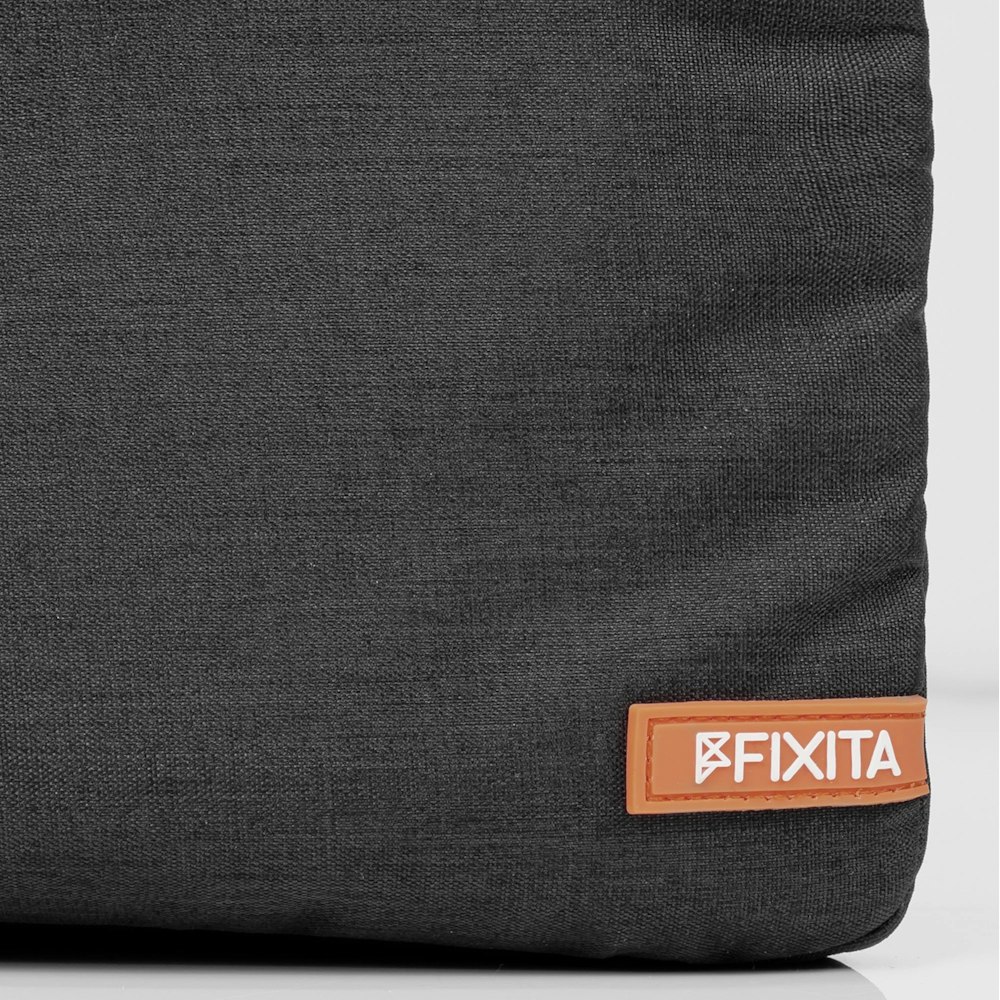 A large main feature product image of Fixita Vast Metro 17.3" Black Messenger Notebook Bag