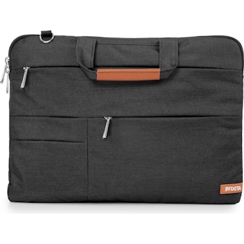 Product image of Fixita Vast Metro 17.3" Black Messenger Notebook Bag - Click for product page of Fixita Vast Metro 17.3" Black Messenger Notebook Bag