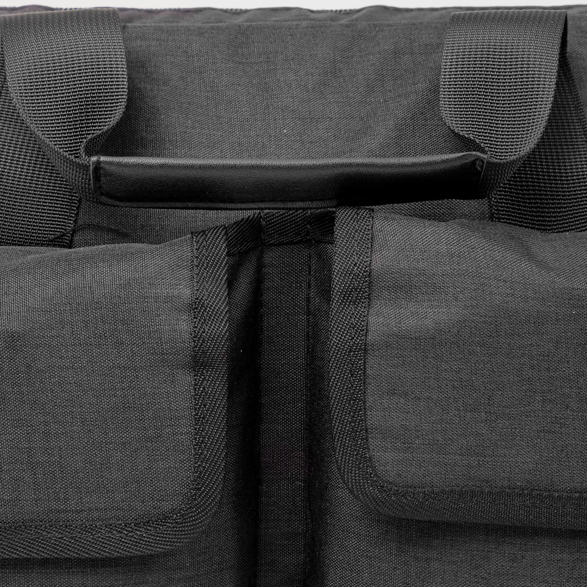 A large main feature product image of Fixita Metro 15.6" Black Messenger Notebook Bag