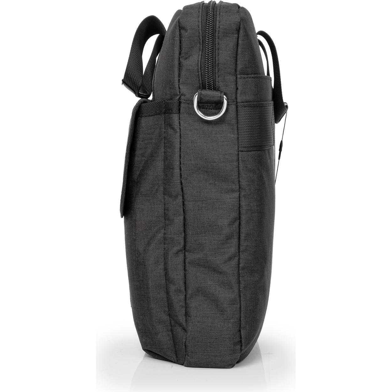 A large main feature product image of Fixita Metro 15.6" Black Messenger Notebook Bag