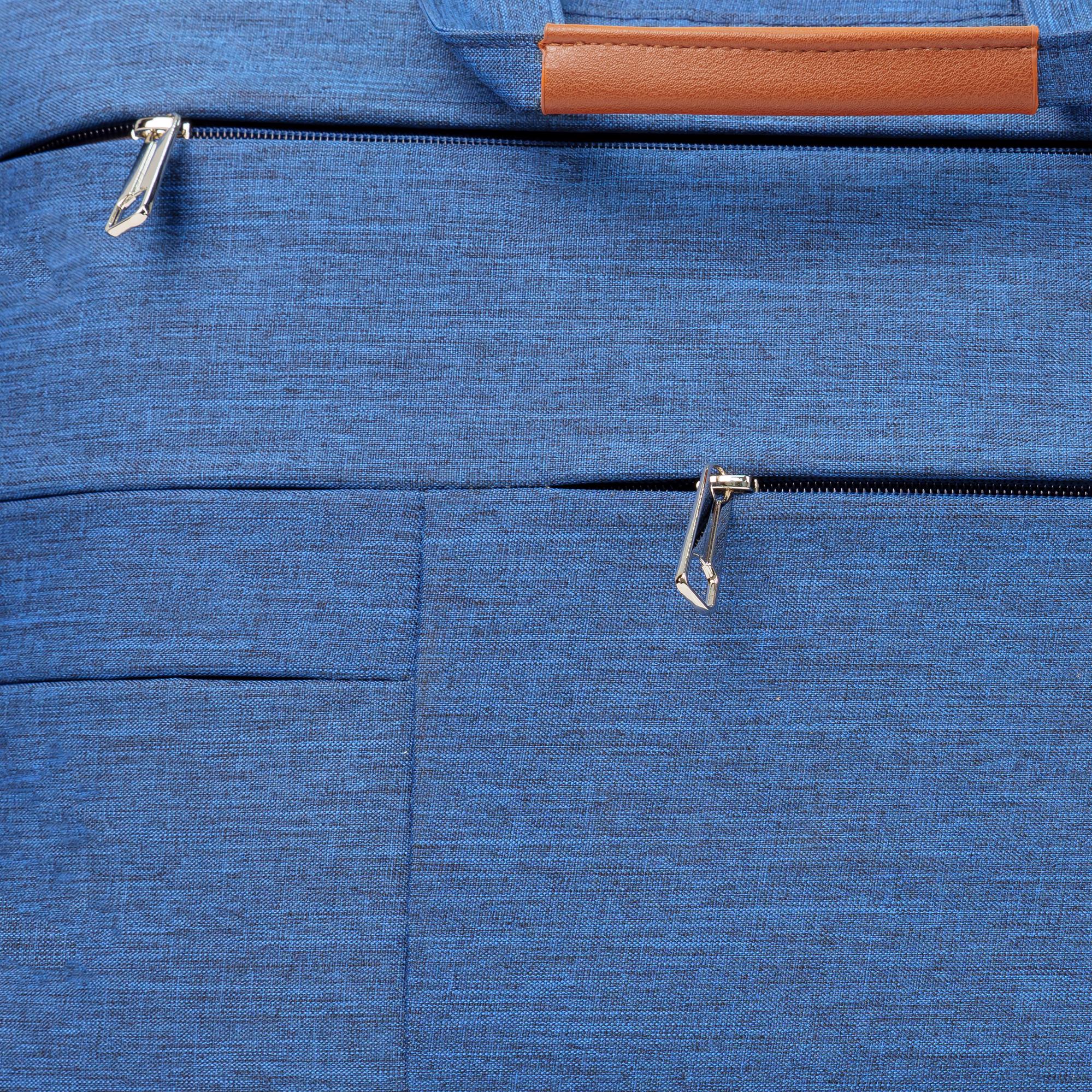 A large main feature product image of Fixita Vast Metro 17.3" Blue Messenger Notebook Bag