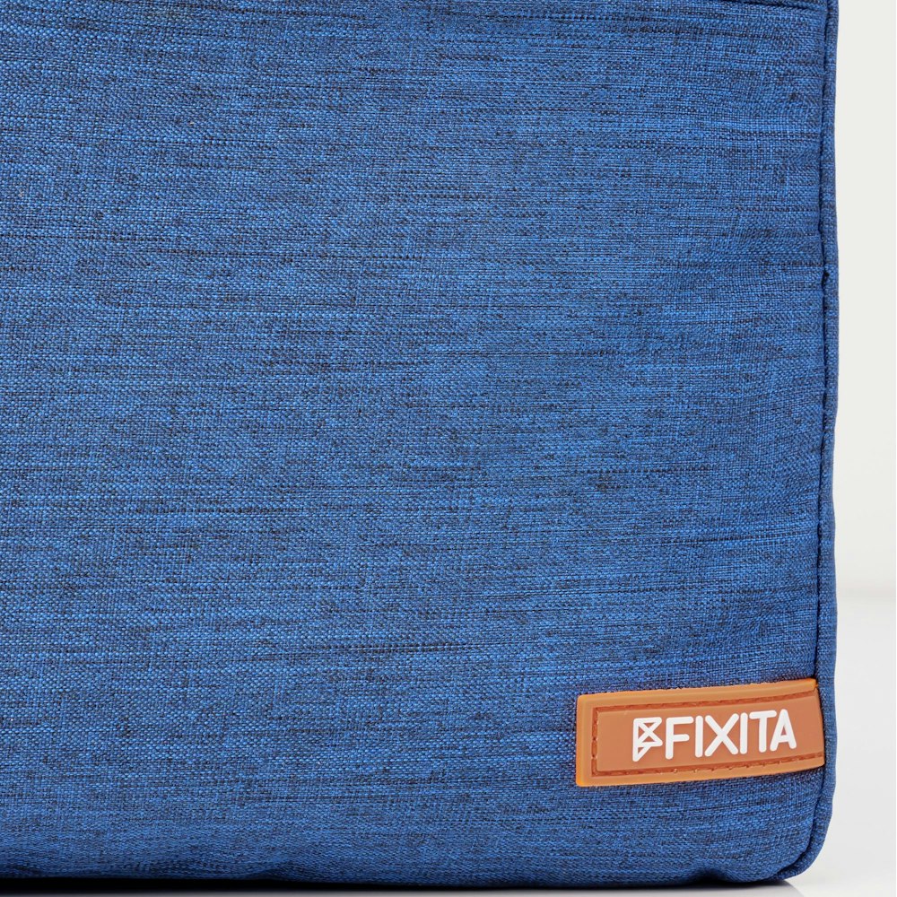 A large main feature product image of Fixita Vast Metro 17.3" Blue Messenger Notebook Bag