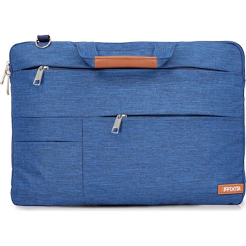 Product image of Fixita Vast Metro 17.3" Blue Messenger Notebook Bag - Click for product page of Fixita Vast Metro 17.3" Blue Messenger Notebook Bag