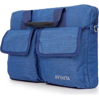 Product image of Fixita Metro 15.6" Blue Messenger Notebook Bag - Click for product page of Fixita Metro 15.6" Blue Messenger Notebook Bag