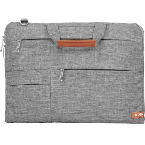 Fixita Vast Metro 17.3" Grey Messenger Notebook Bag