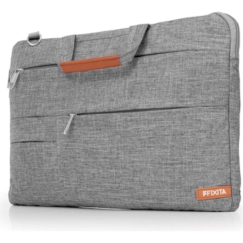 Product image of Fixita Vast Metro 17.3" Grey Messenger Notebook Bag - Click for product page of Fixita Vast Metro 17.3" Grey Messenger Notebook Bag