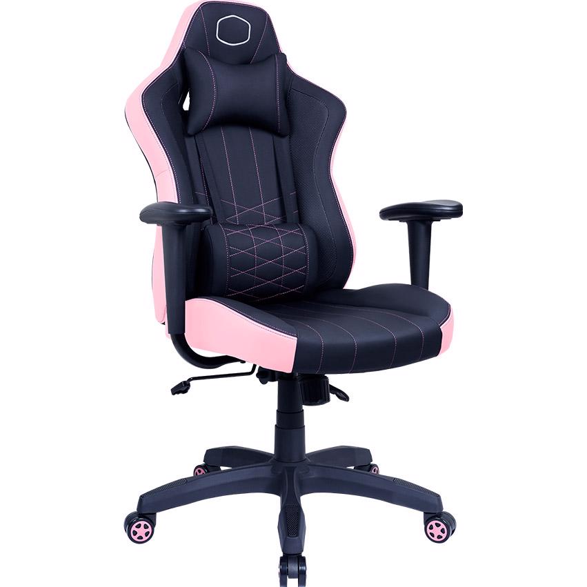 Gaming chair discount pink and grey