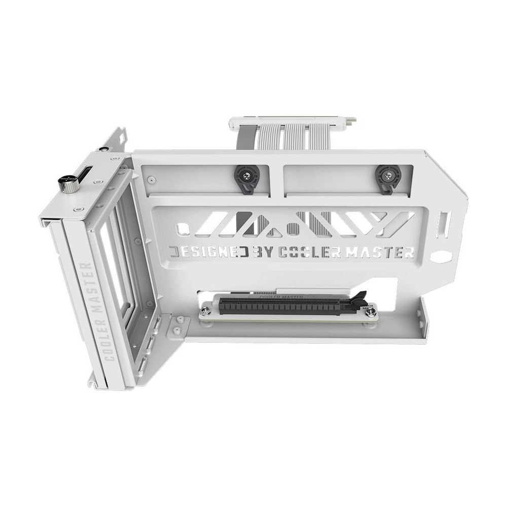 A large main feature product image of Cooler Master Vertical GPU Mount Kit V3 (White)
