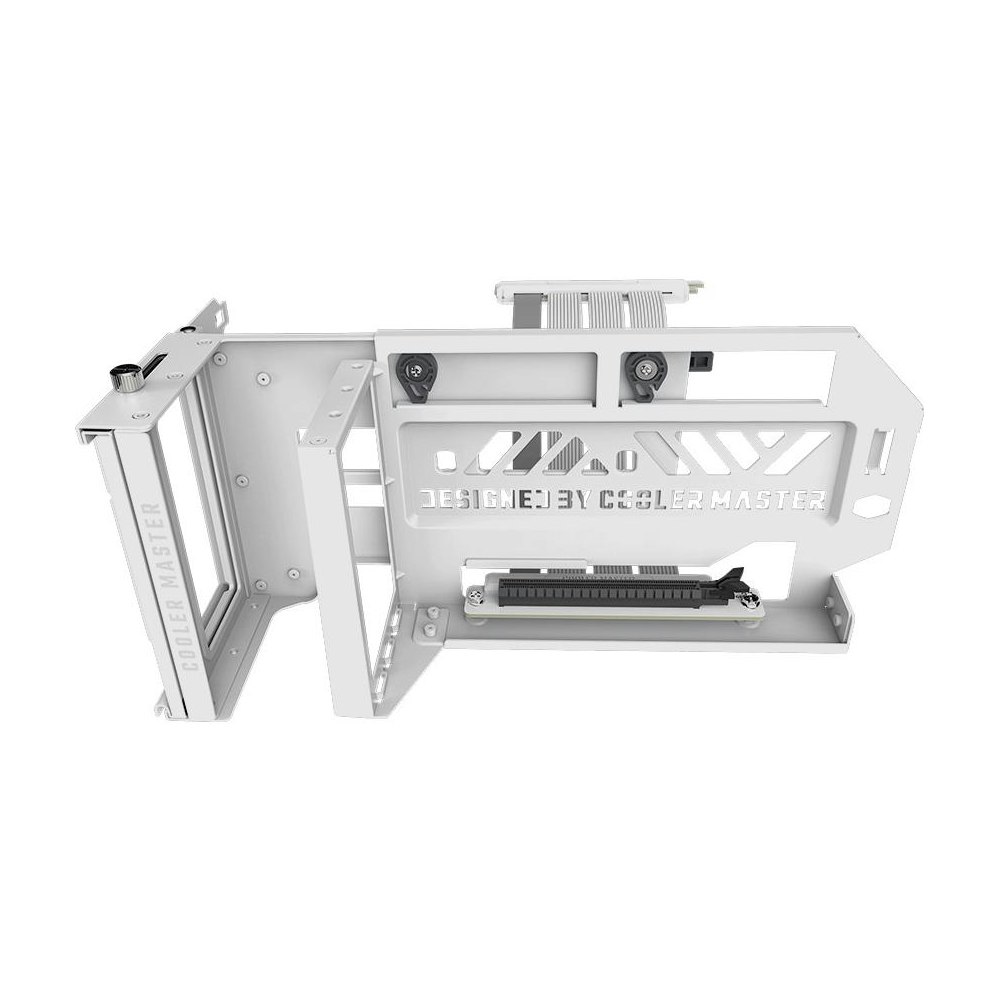 A large main feature product image of Cooler Master Vertical GPU Mount Kit V3 (White)