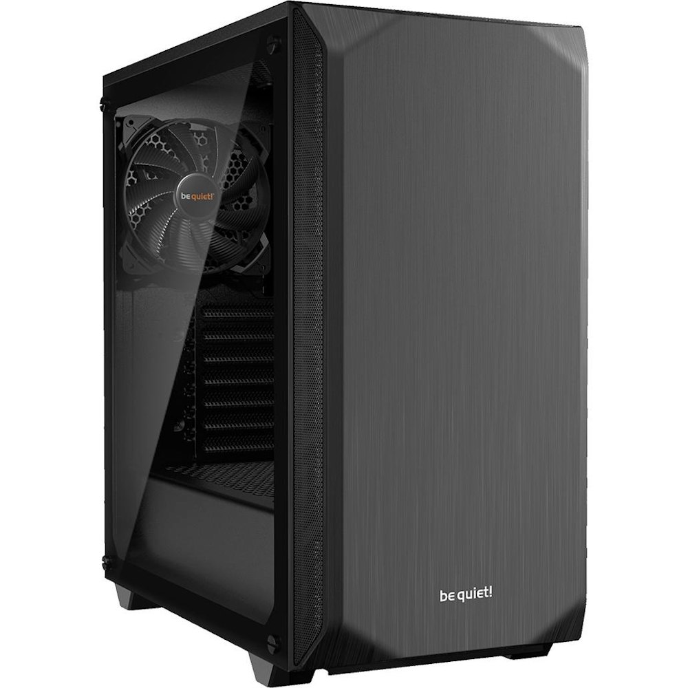 A large main feature product image of be quiet! PURE BASE 500 TG Mid Tower Case - Black