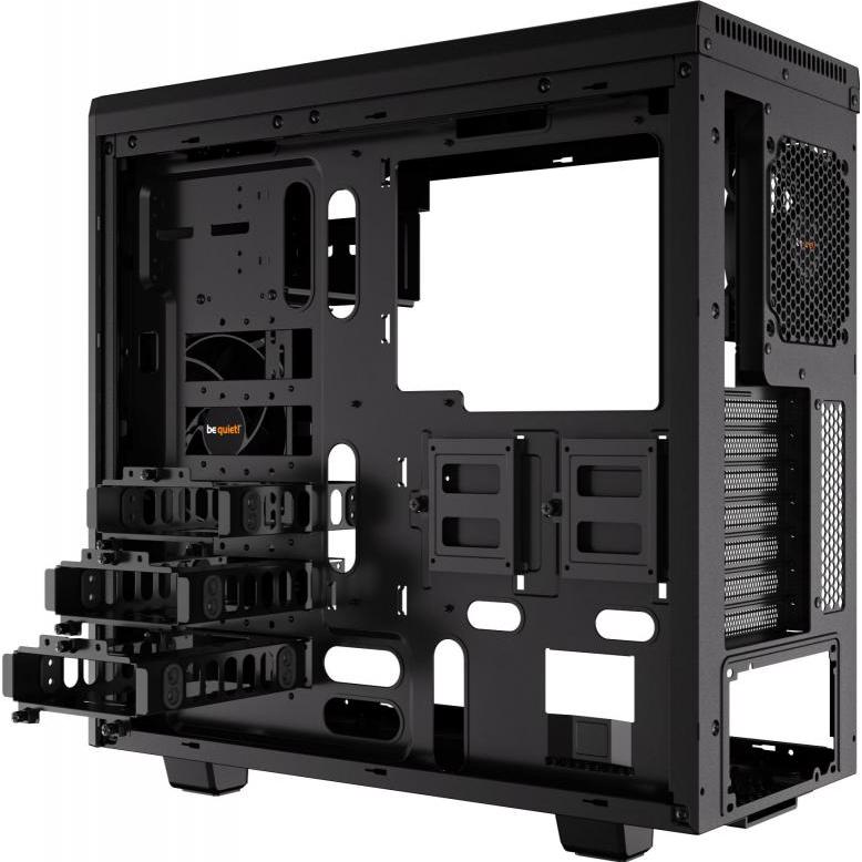 A large main feature product image of be quiet! PURE BASE 600 - Silent Mid Tower Case (Black)