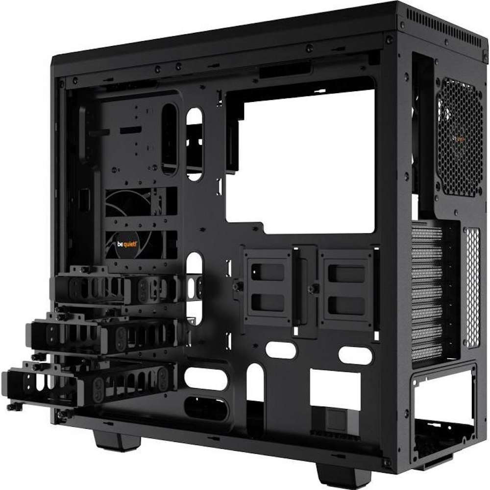 A large main feature product image of be quiet! PURE BASE 600 Mid Tower Case - Black