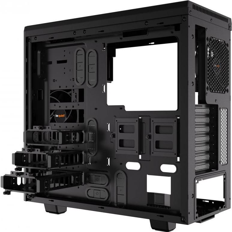 A large main feature product image of be quiet! PURE BASE 600 TG - Silent Mid Tower Case (Black)