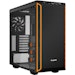 A product image of be quiet! PURE BASE 600 TG - Silent Mid Tower Case (Orange)