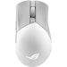 A product image of ASUS ROG Gladius III Wireless Aimpoint Gaming Mouse - Moonlight White