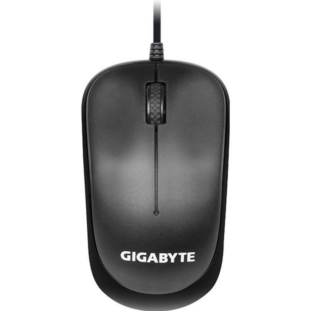 A large main feature product image of Gigabyte KM6300 Wired Keyboard and Mouse Combo