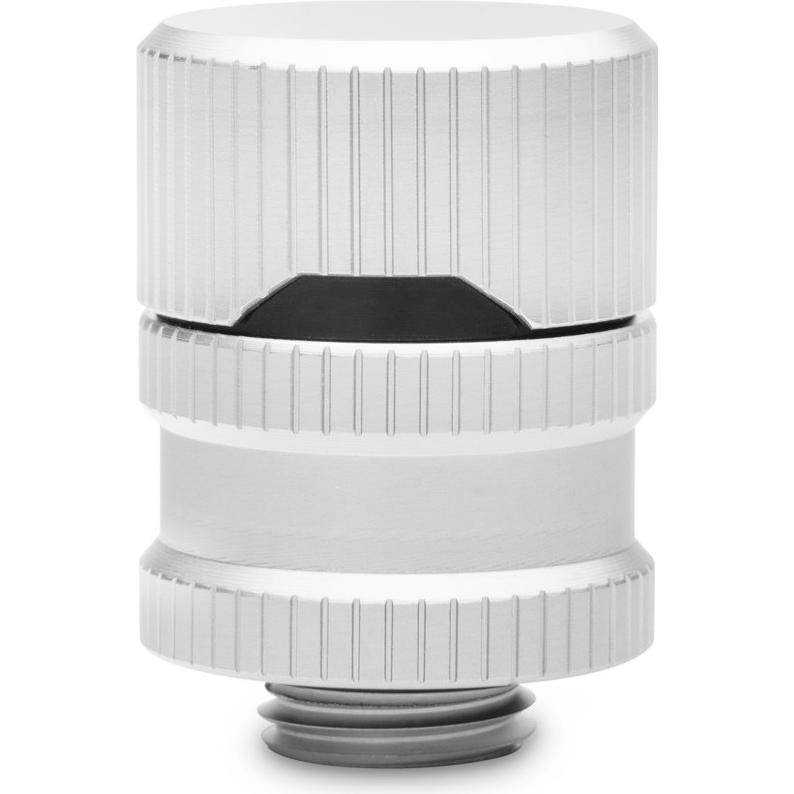 A large main feature product image of EK Quantum Torque Drain Valve (Satin Titanium)