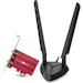 A product image of TP-Link Archer TXE75E - AXE5400 Wi-Fi 6E Bluetooth 5.2 PCIe Adapter