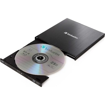 Product image of Verbatim External USB DVD and Blu-ray USB Writer - Click for product page of Verbatim External USB DVD and Blu-ray USB Writer