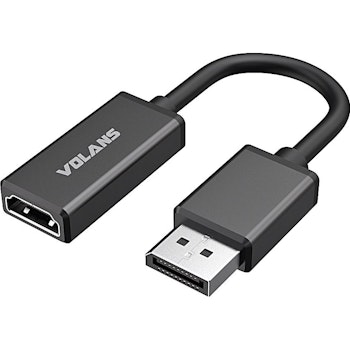Product image of Volans VL-DPHM2-S Aluminium ACTIVE DisplayPort 1.4 to HDMI 2.0b Converter with HDR10 - Click for product page of Volans VL-DPHM2-S Aluminium ACTIVE DisplayPort 1.4 to HDMI 2.0b Converter with HDR10