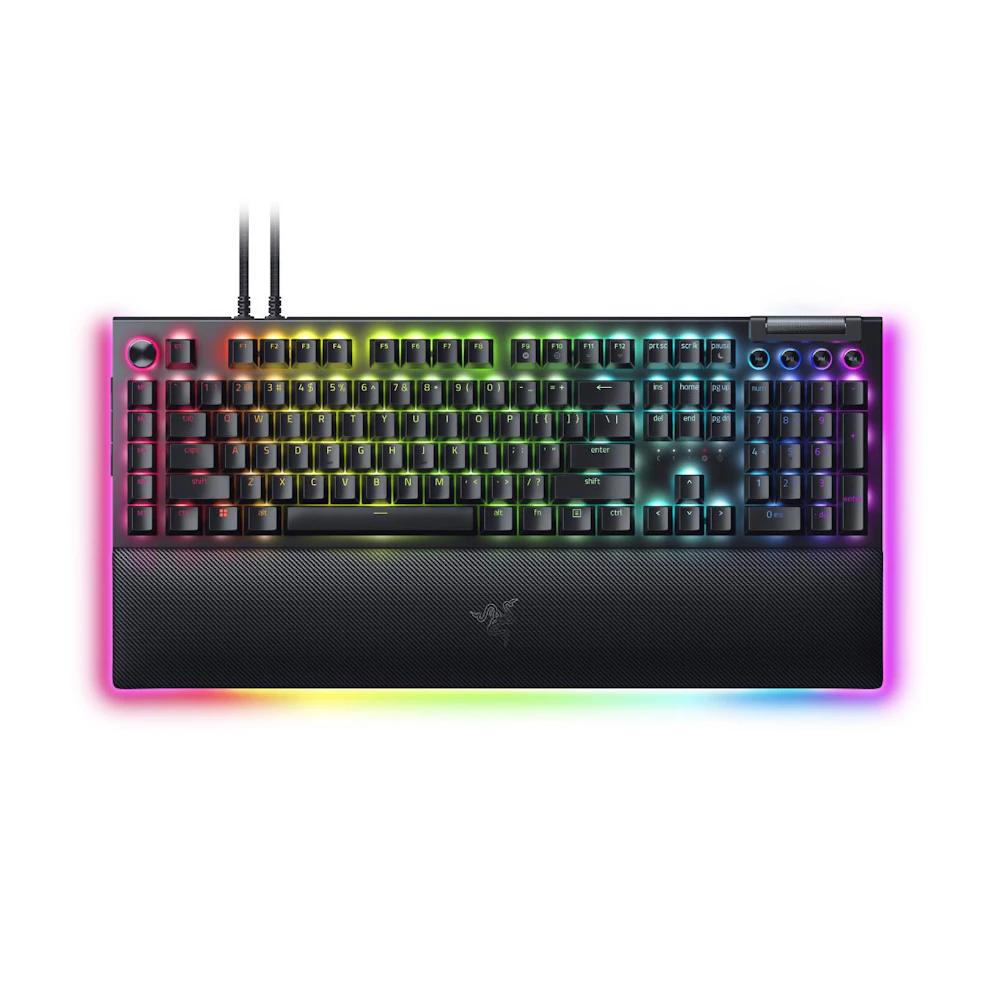 Razer BlackWidow V4 Pro - Mechanical Gaming Keyboard (Green Switch)