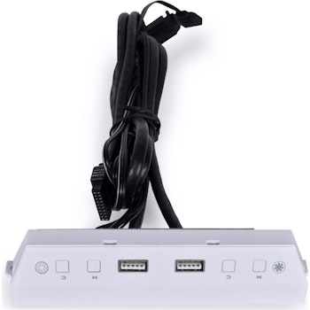 Product image of Lian Li Lancool 216 ARGB Controller & USB Module - White - Click for product page of Lian Li Lancool 216 ARGB Controller & USB Module - White