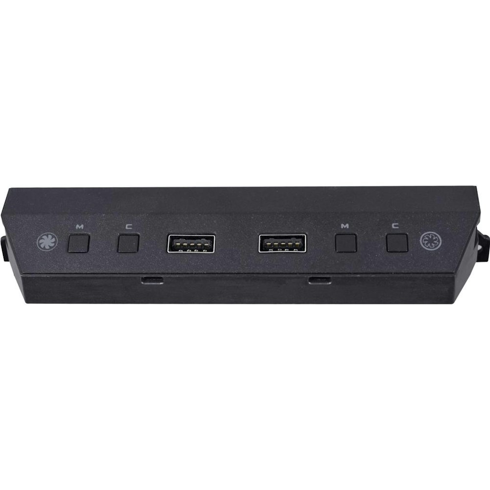 A large main feature product image of Lian Li Lancool 216 ARGB Controller & USB Module - Black