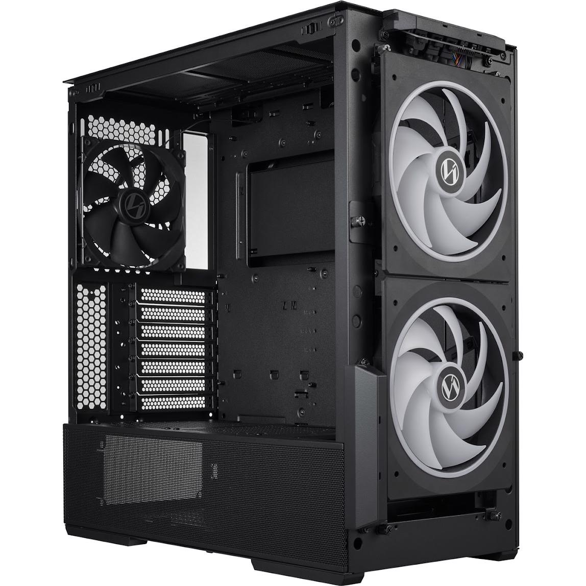 A large main feature product image of Lian Li Lancool 216 RGB - Mid Tower ATX Case (Black)