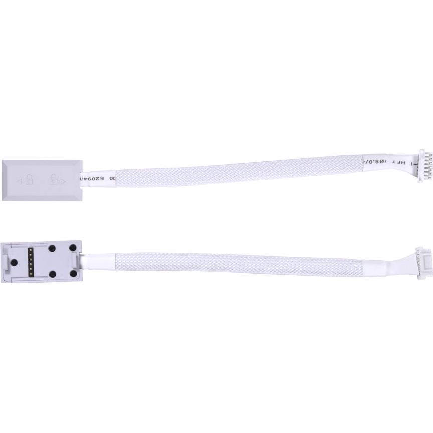 A large main feature product image of Lian Li UNI FAN SL120 V2 - 120mm Modular Fan 3-Pack w/ Controller (White)