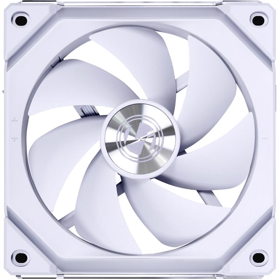 A large main feature product image of Lian Li UNI FAN SL140 V2 - 140mm Modular Fan (White)