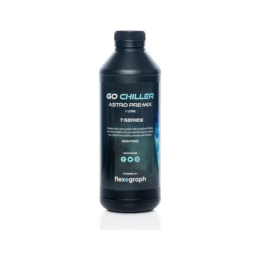 A large main feature product image of Go Chiller Astro Translucent  - 1L Premix Coolant (Ghost White)