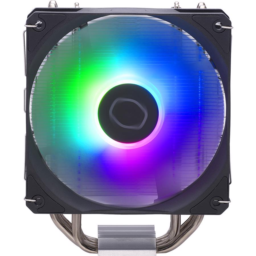 A large main feature product image of Cooler Master Hyper 212 Spectrum V3 ARGB CPU Cooler