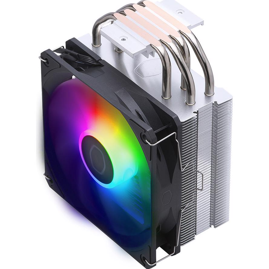 A large main feature product image of Cooler Master Hyper 212 Spectrum V3 ARGB CPU Cooler